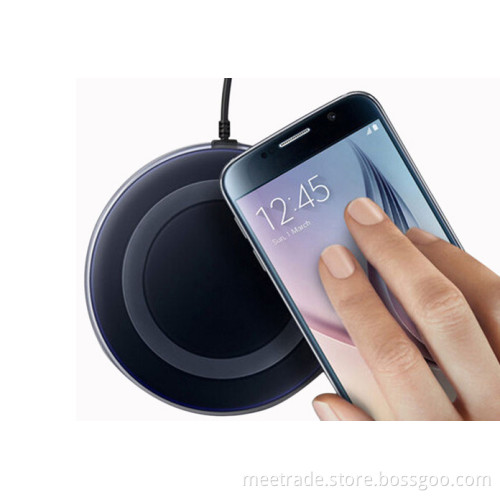 High quailty wireless Charger 800MAH Pad Dock for Samsung Galaxy S6 charging
